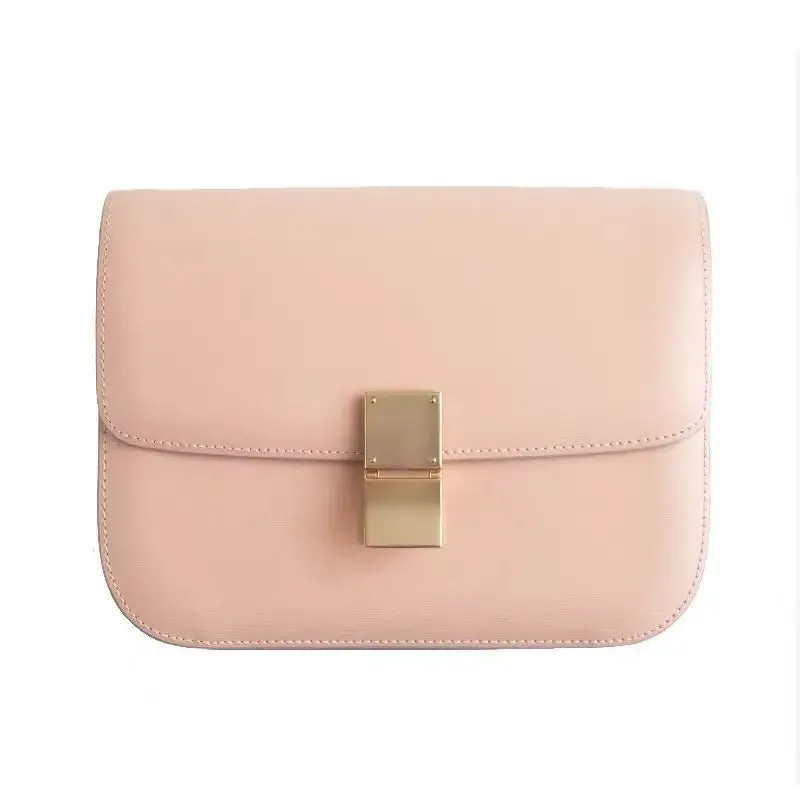 Tofu Purse Crossbody Genuine Leather Bags