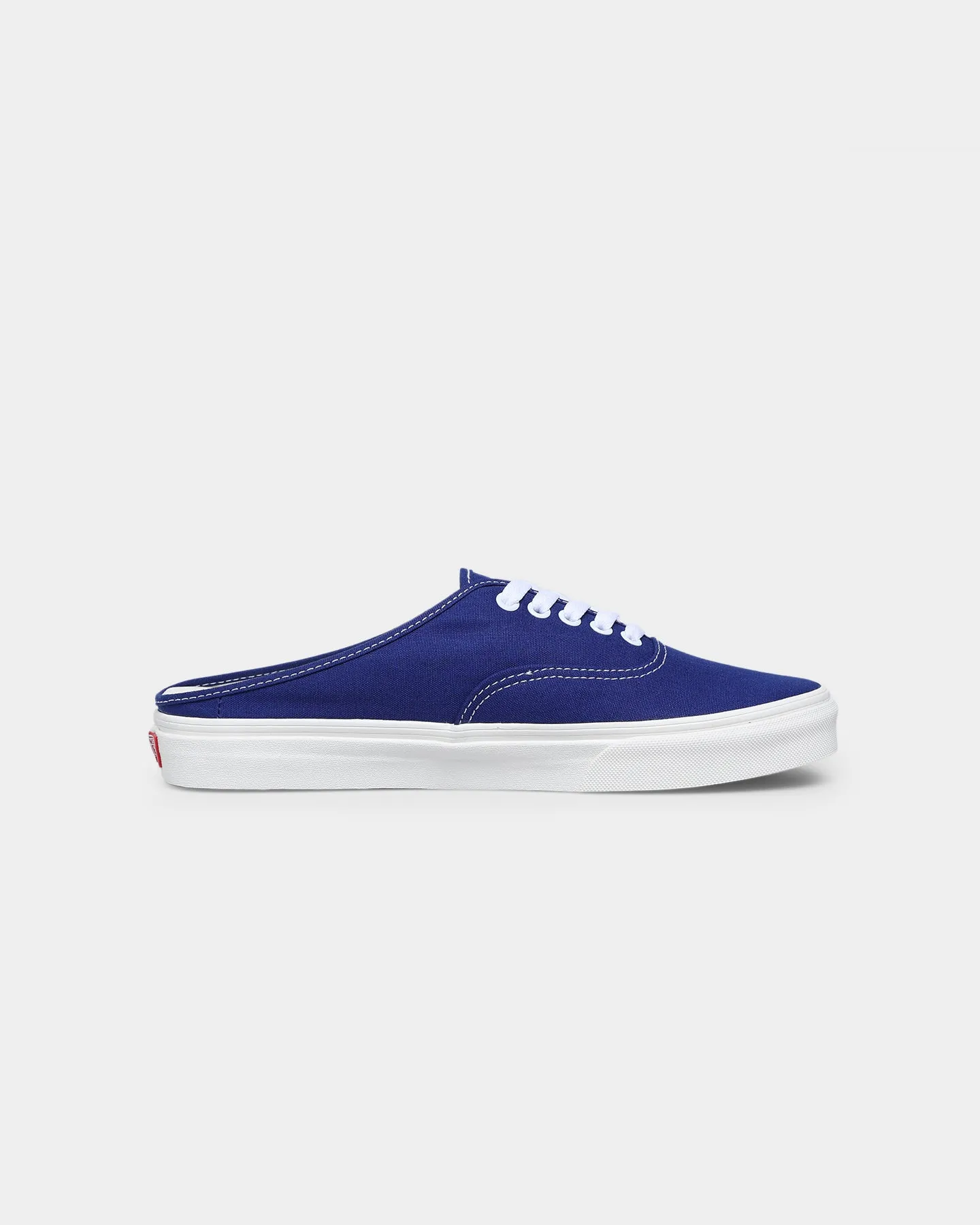 Vans Authentic Mule Canvas Slip Ons Blue Print/Marsh