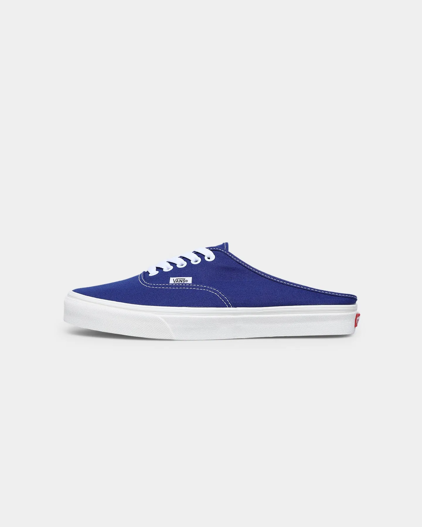 Vans Authentic Mule Canvas Slip Ons Blue Print/Marsh