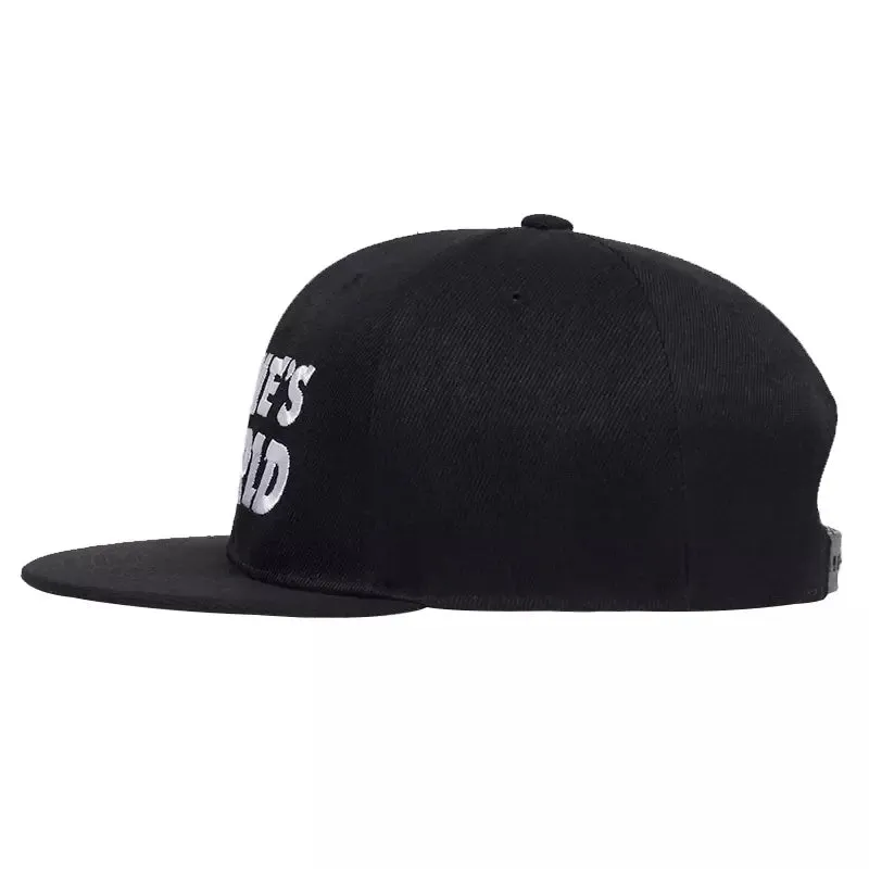 Wayne´s World Black Snapback Cap