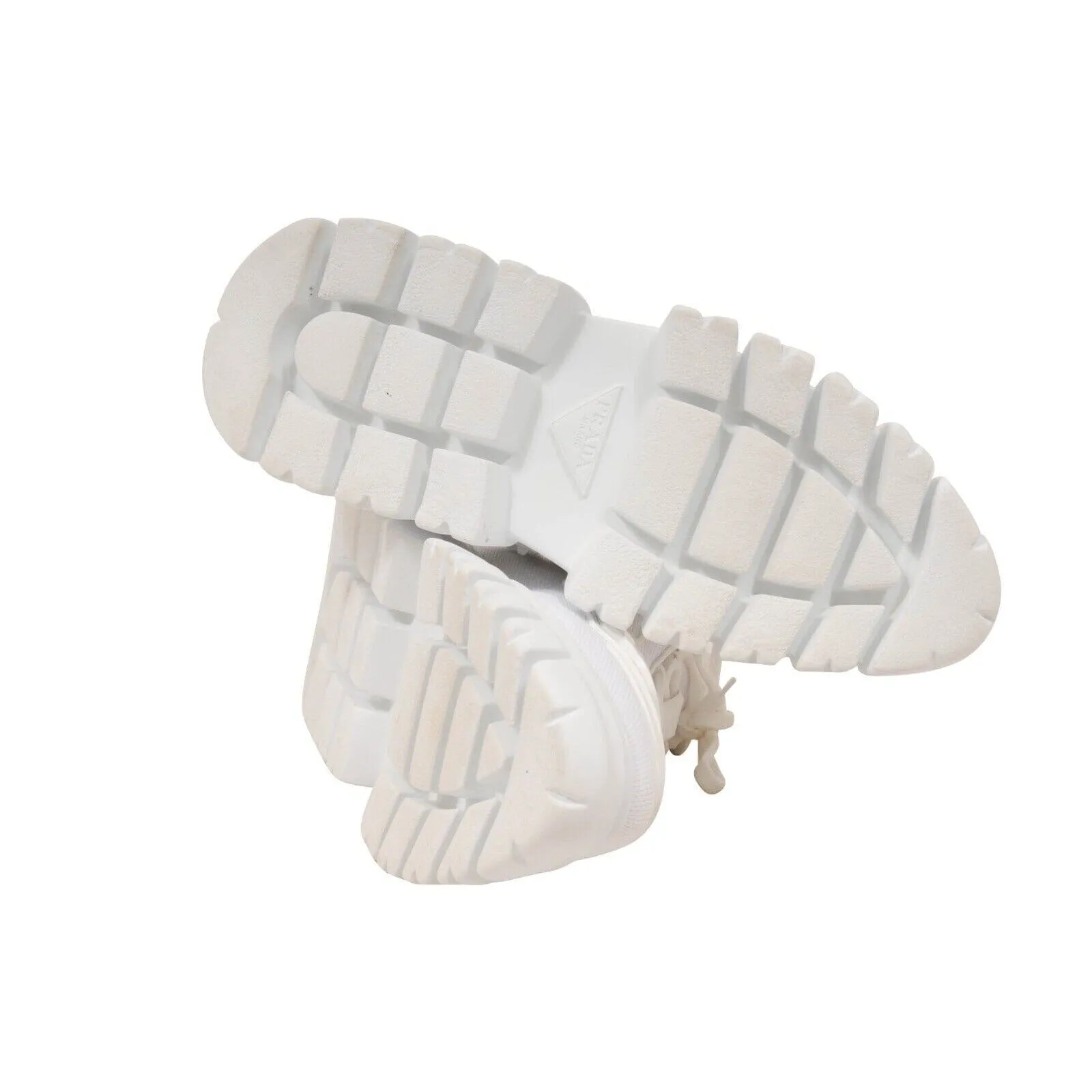 White Chunky Monolith Evolution Sneakers