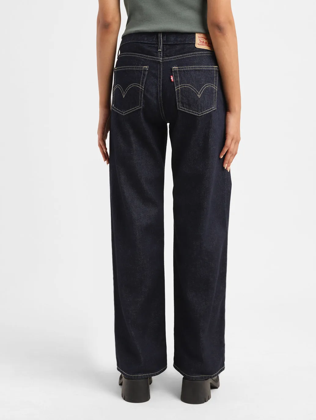 Women's Mid Rise 94 Baggy Wide Leg Jeans